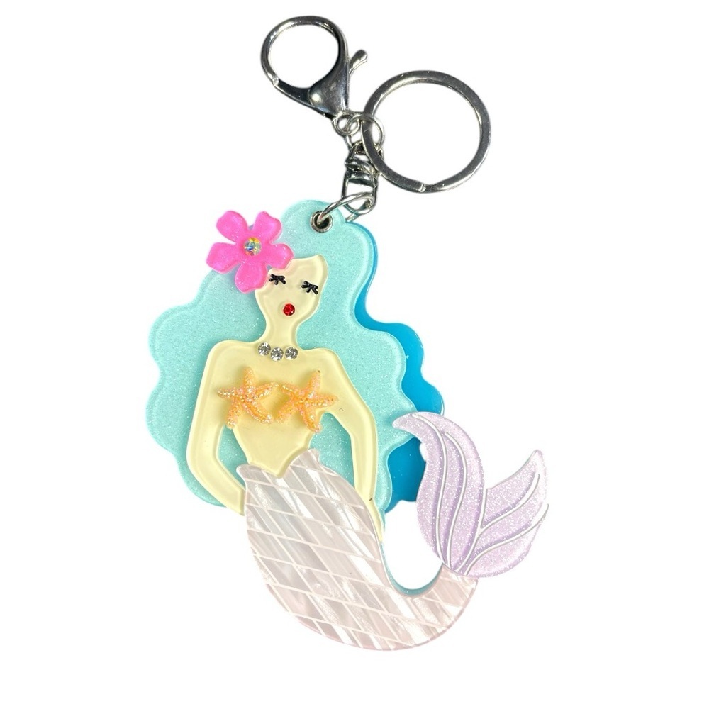 Mermaid Acrylic Keychain